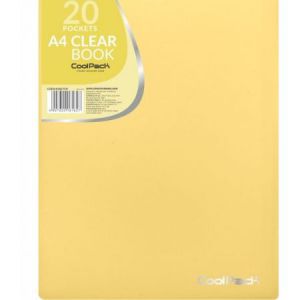 Album ofertowy Coolpack A4/20 koszulek, Żółty